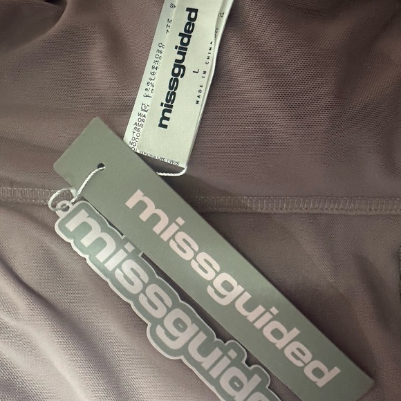 Missguided Purple Sleeveless Bustier Bodysuit - Picture 9 of 9